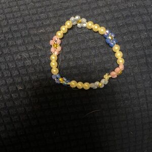 Handmade flower brace